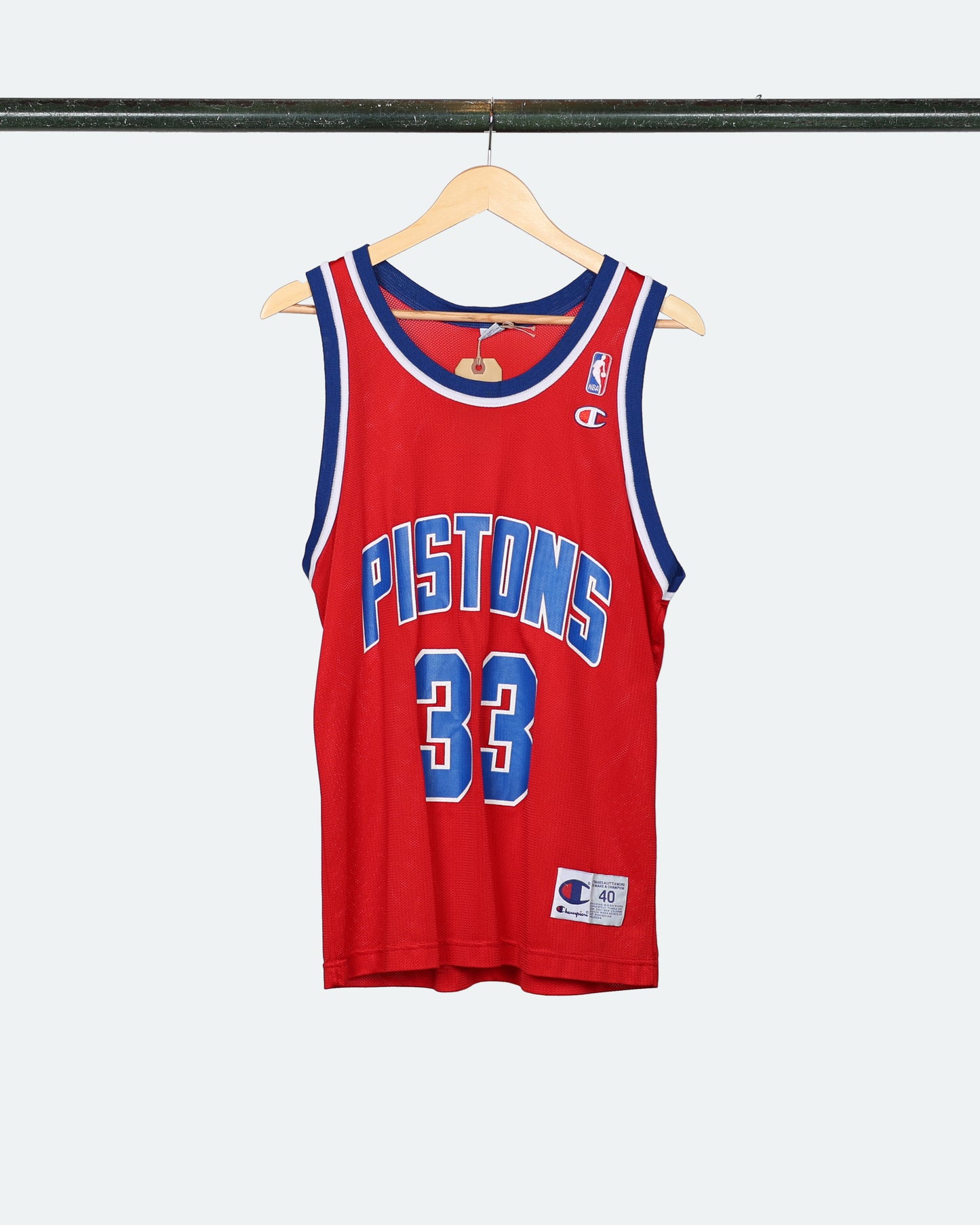 90s Pistons Hill Jersey