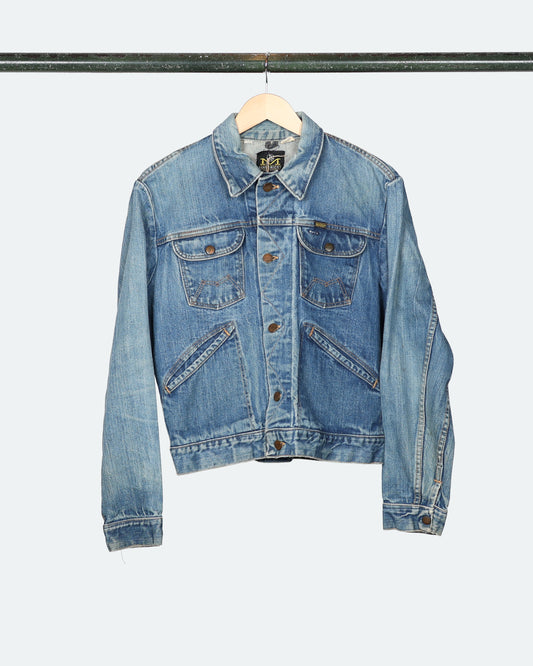 70s Maverick Denim Tiger Jacket