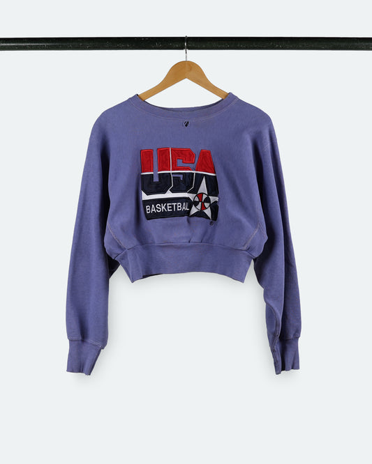90s USA Basketball Cropped Reverse Weave Champion