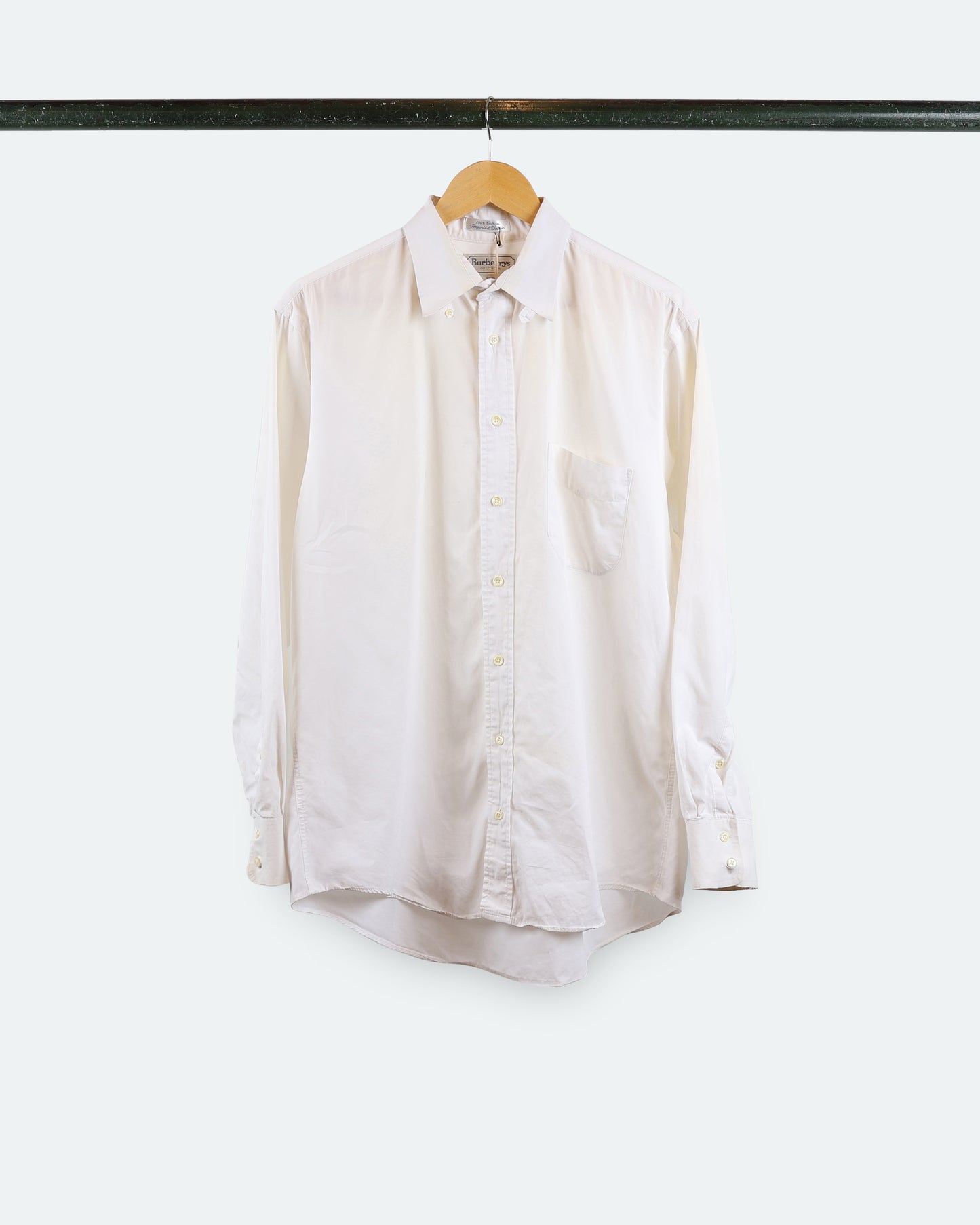 80s Burberry Button Down