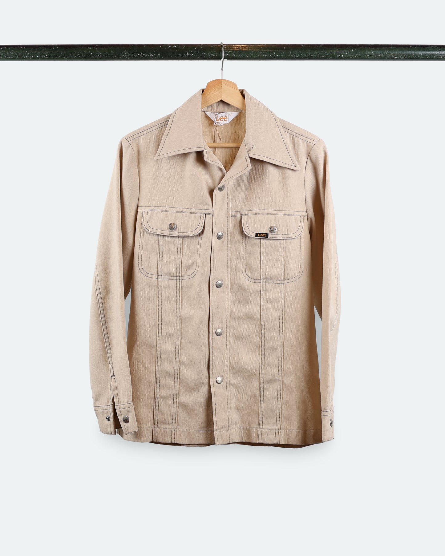 70s Lee Cream Western Shirt