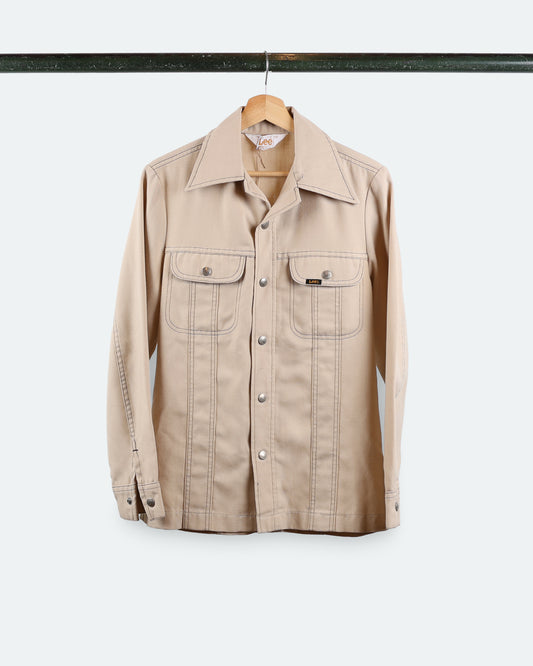 70s Lee Cream Western Shirt