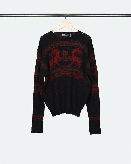 90s Polo Christmas Sweater