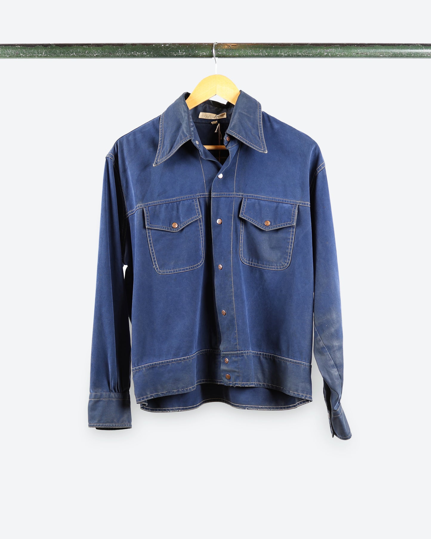 70s West Cal 45 Indigo *Shacket
