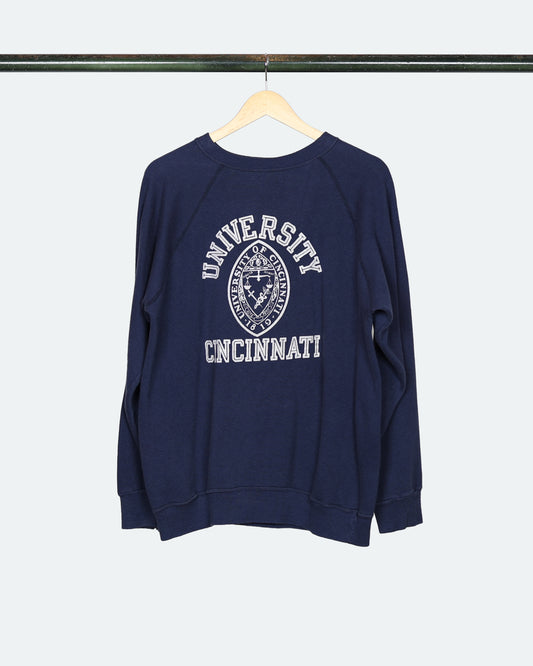 80s University Of Cincinnati Crewneck