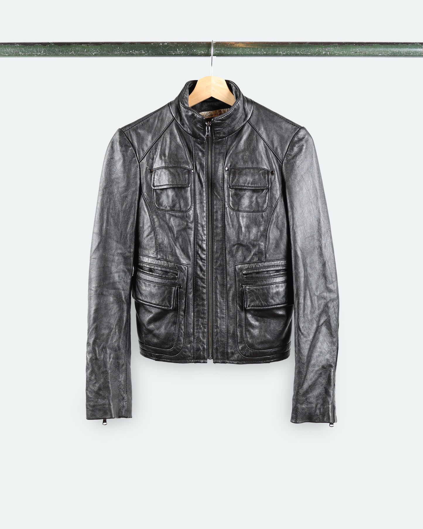 90s Kenneth Cole Leather Jacket