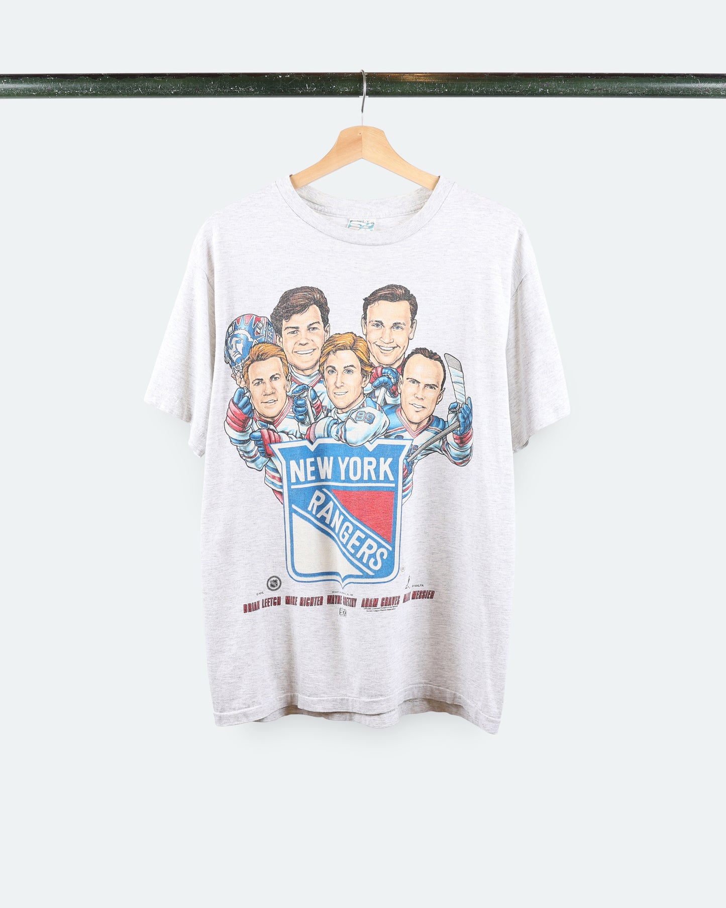 1996 N.Y. Rangers Team Caricature