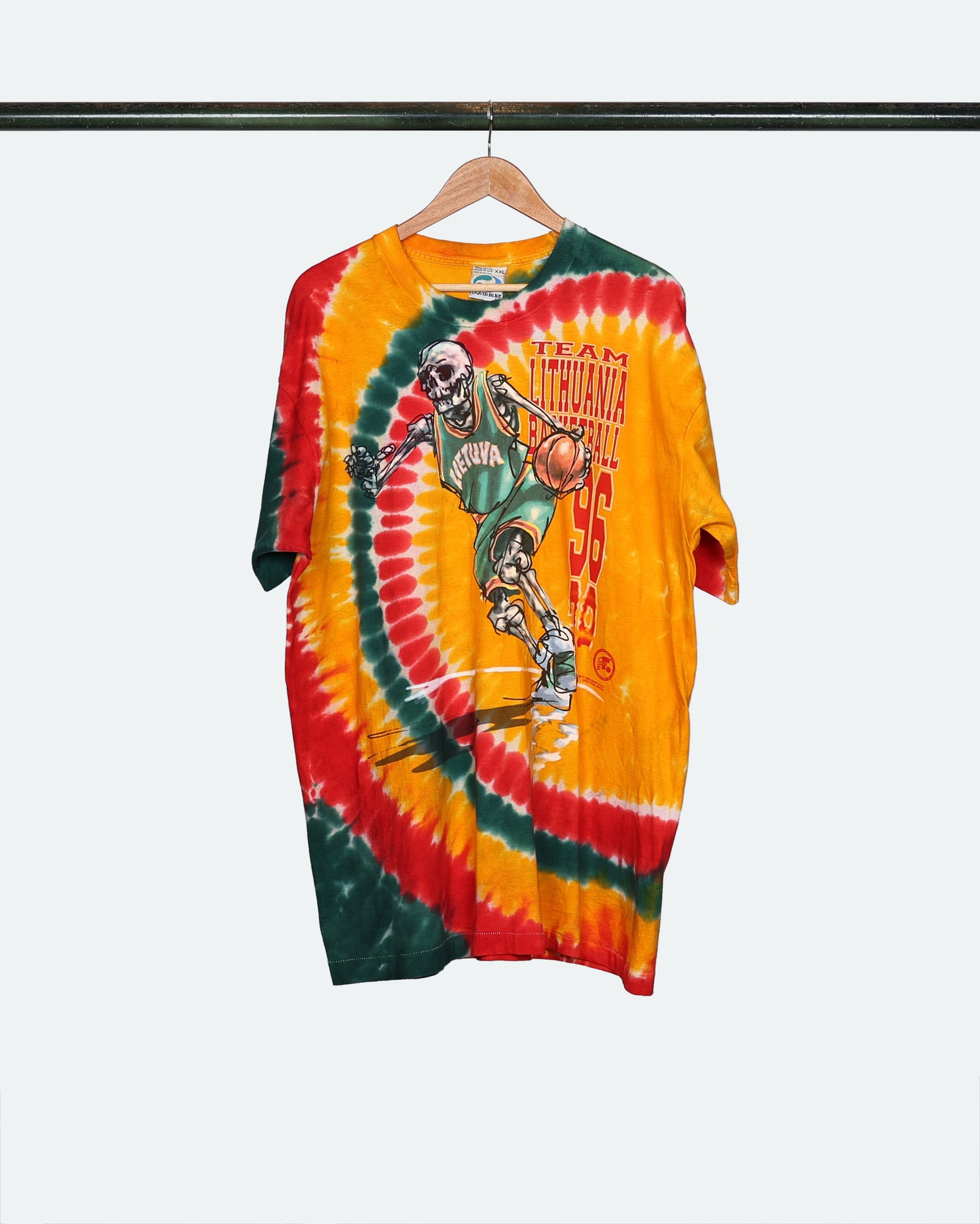1996 Grateful Dead Lithuania Basketball