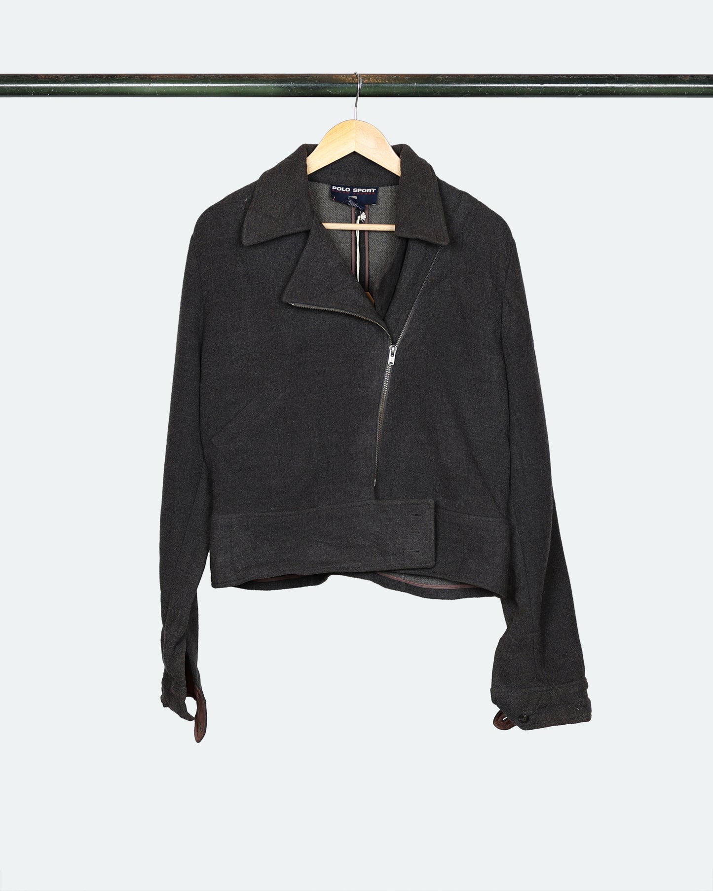 90s Polo Sport Motorcycle Jacket