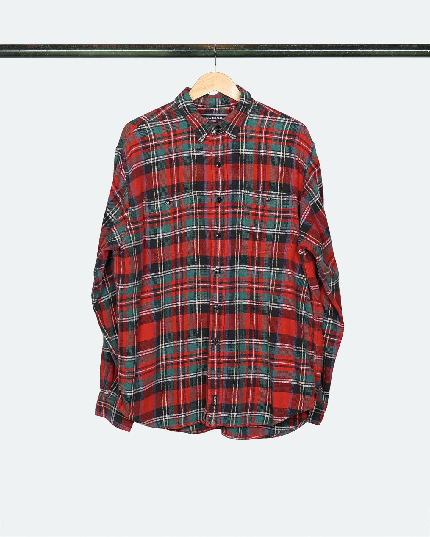 90s Polo Sport Plaid Flannel