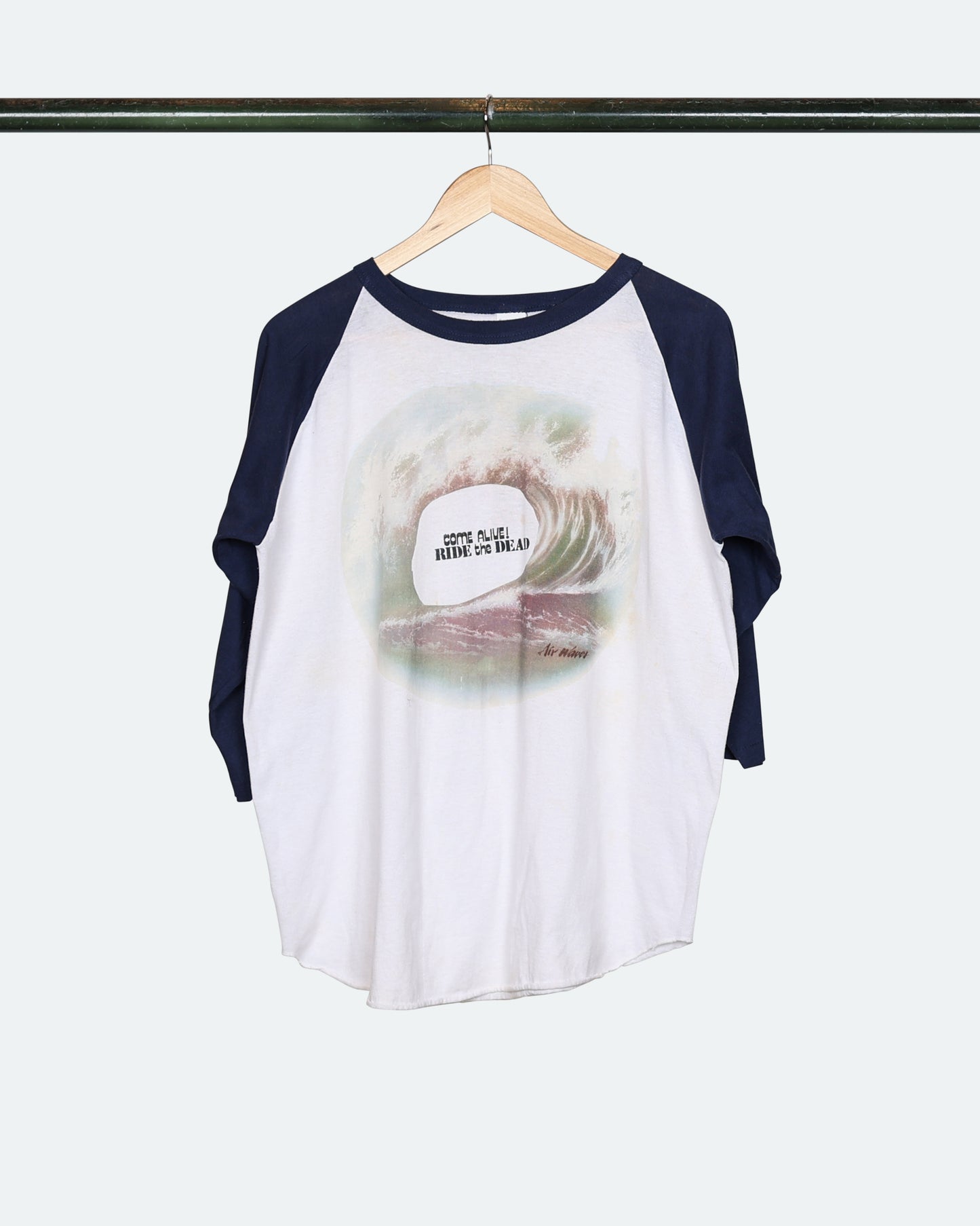 80s 'Come Alive!' Rapids Raglan