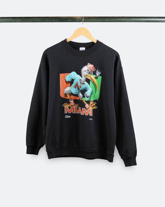 1992 U Miami Crewneck