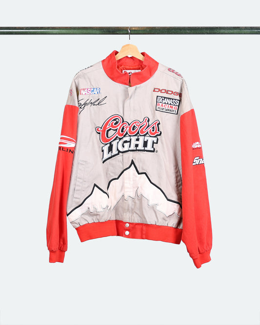00s Nascar 'Coors Light' Racing Jacket