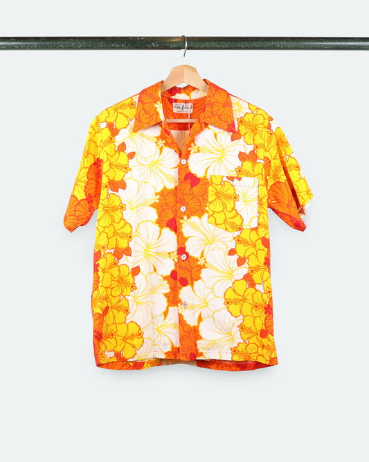 Vtg Hukilau Fashions Aloha Shirt