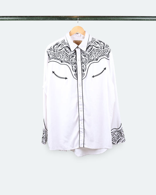 Vtg Scully Western Shirt