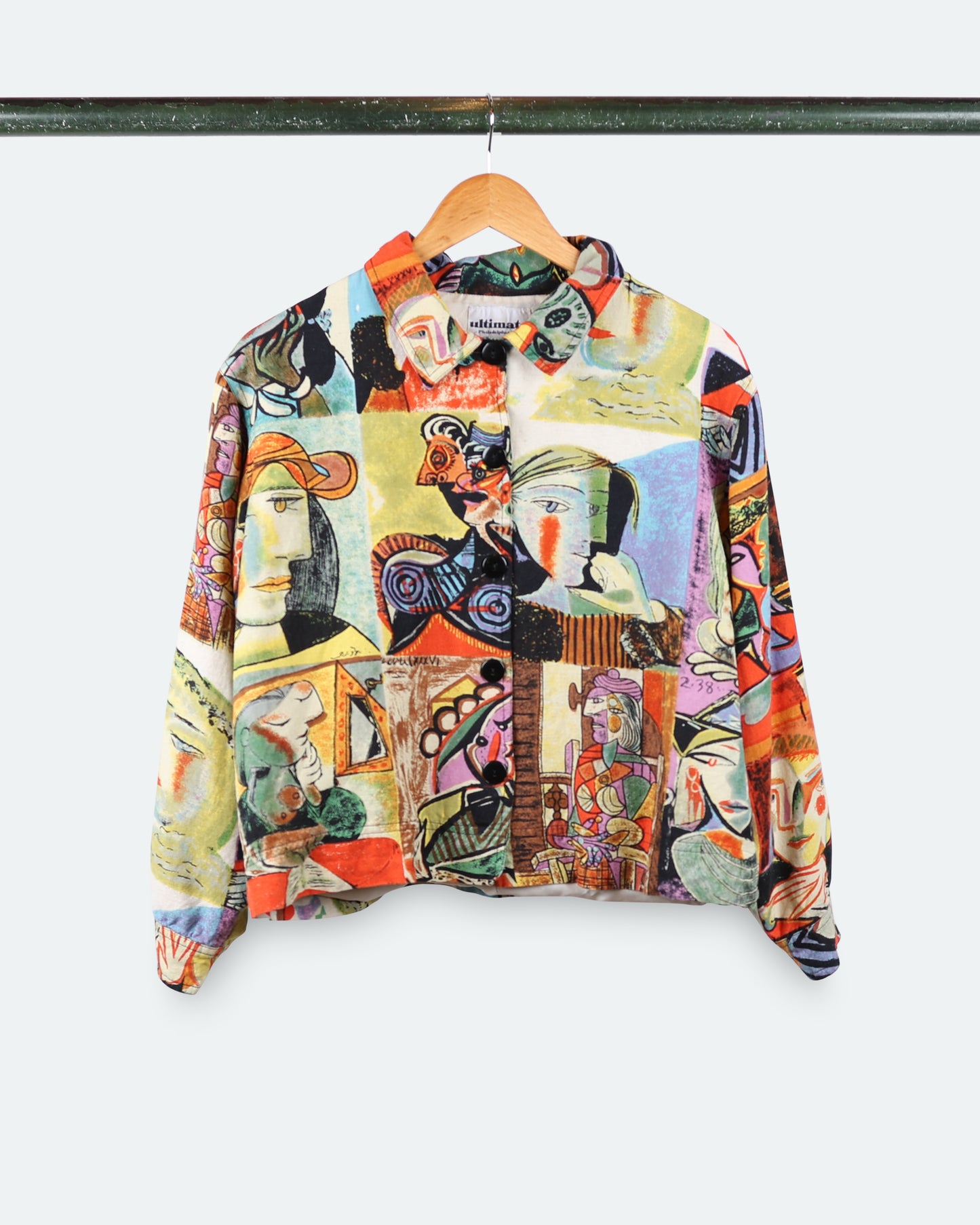 Vtg Picasso AOP Jacket