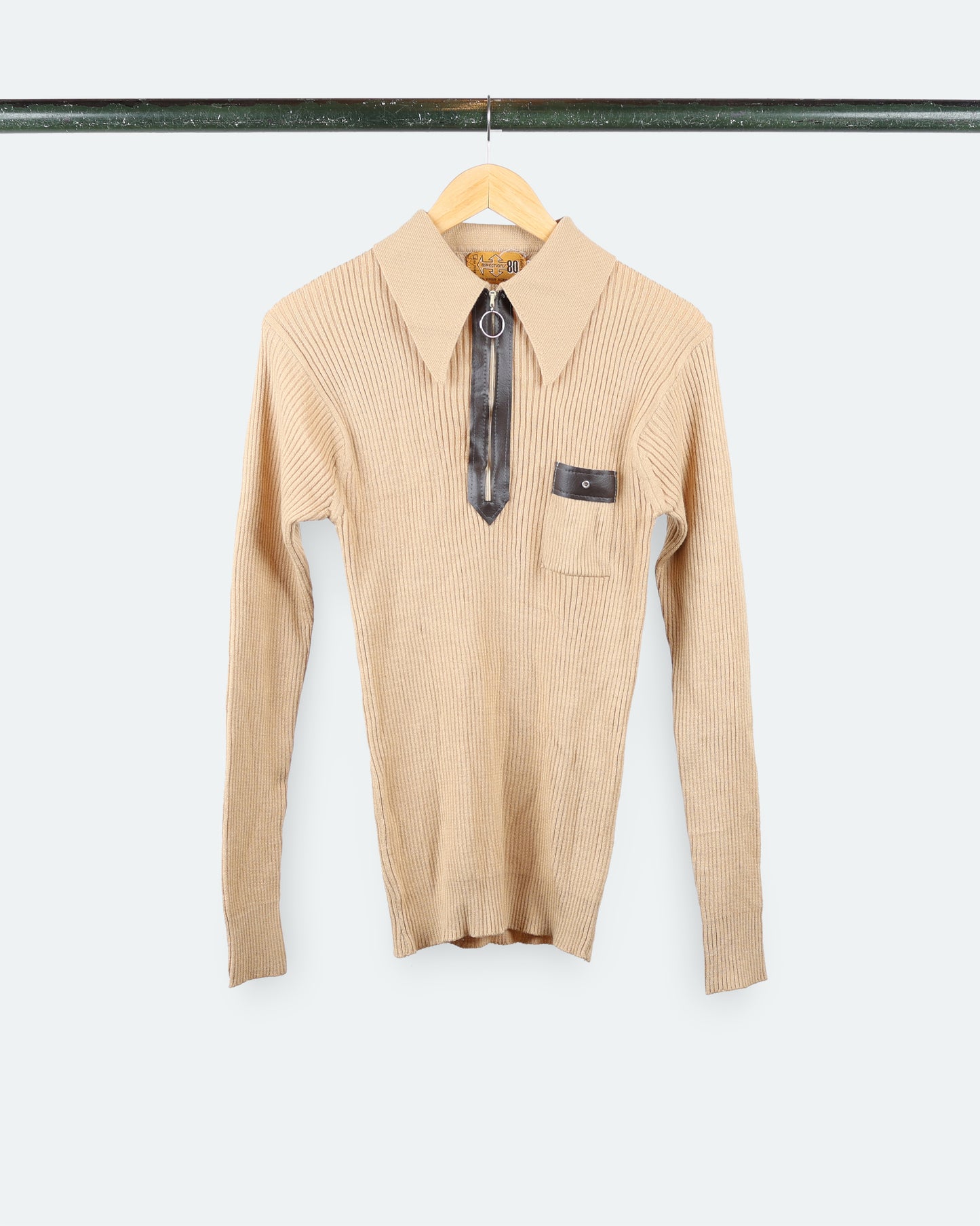 Vtg Directions Ribbed Shirt