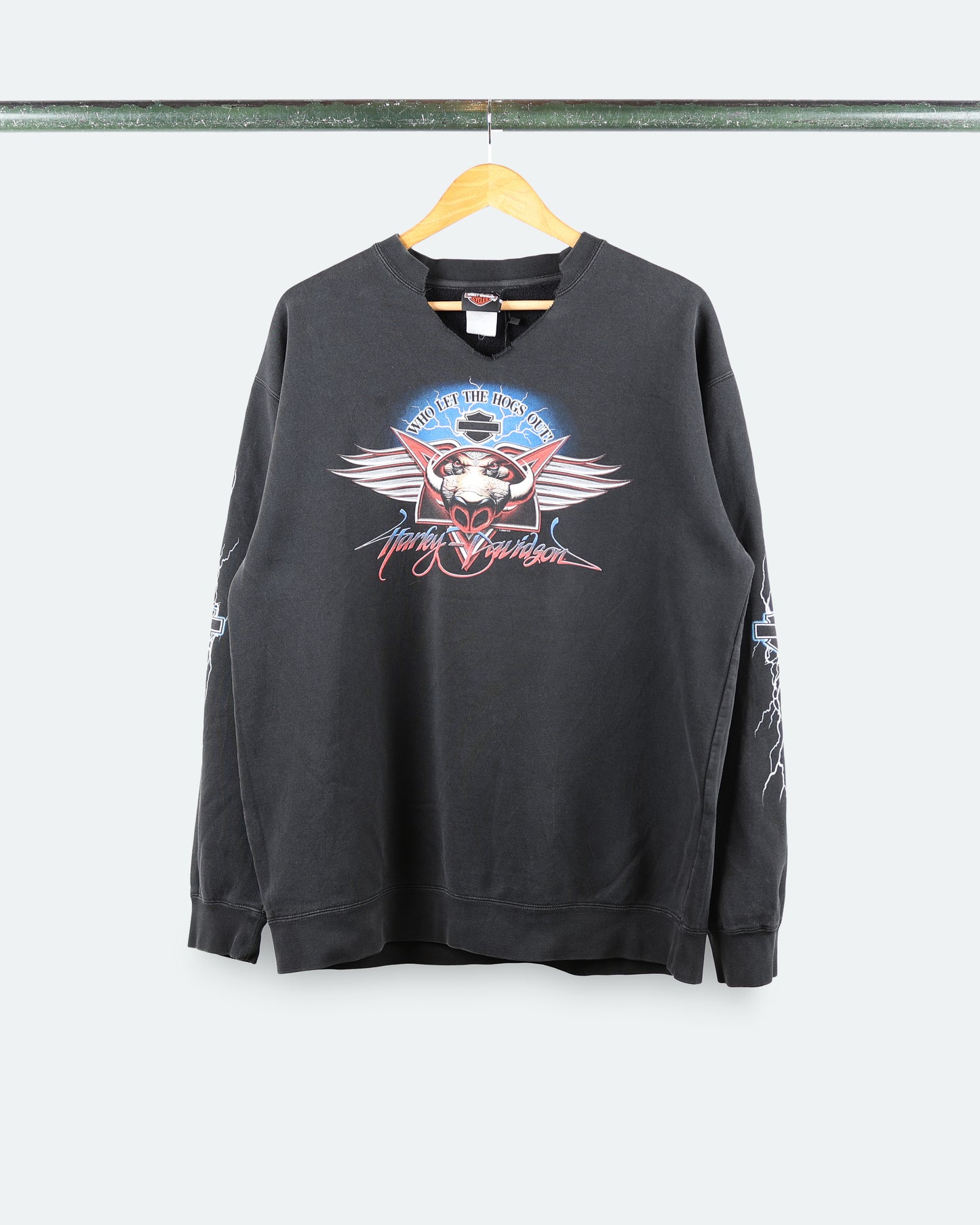 2004 Harley Davidson 'Hogs' Sweatshirt