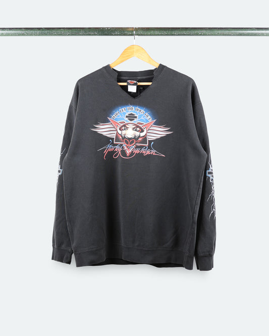 2004 Harley Davidson 'Hogs' Sweatshirt