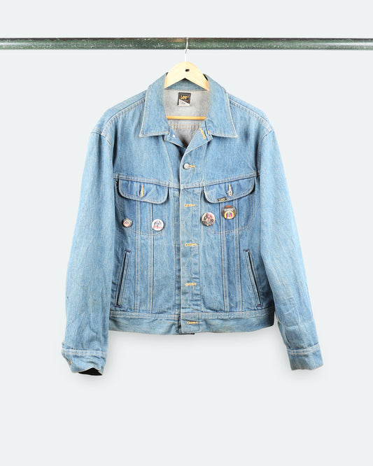 70s Lee 101-J Denim Jacket *Testament *80s Art