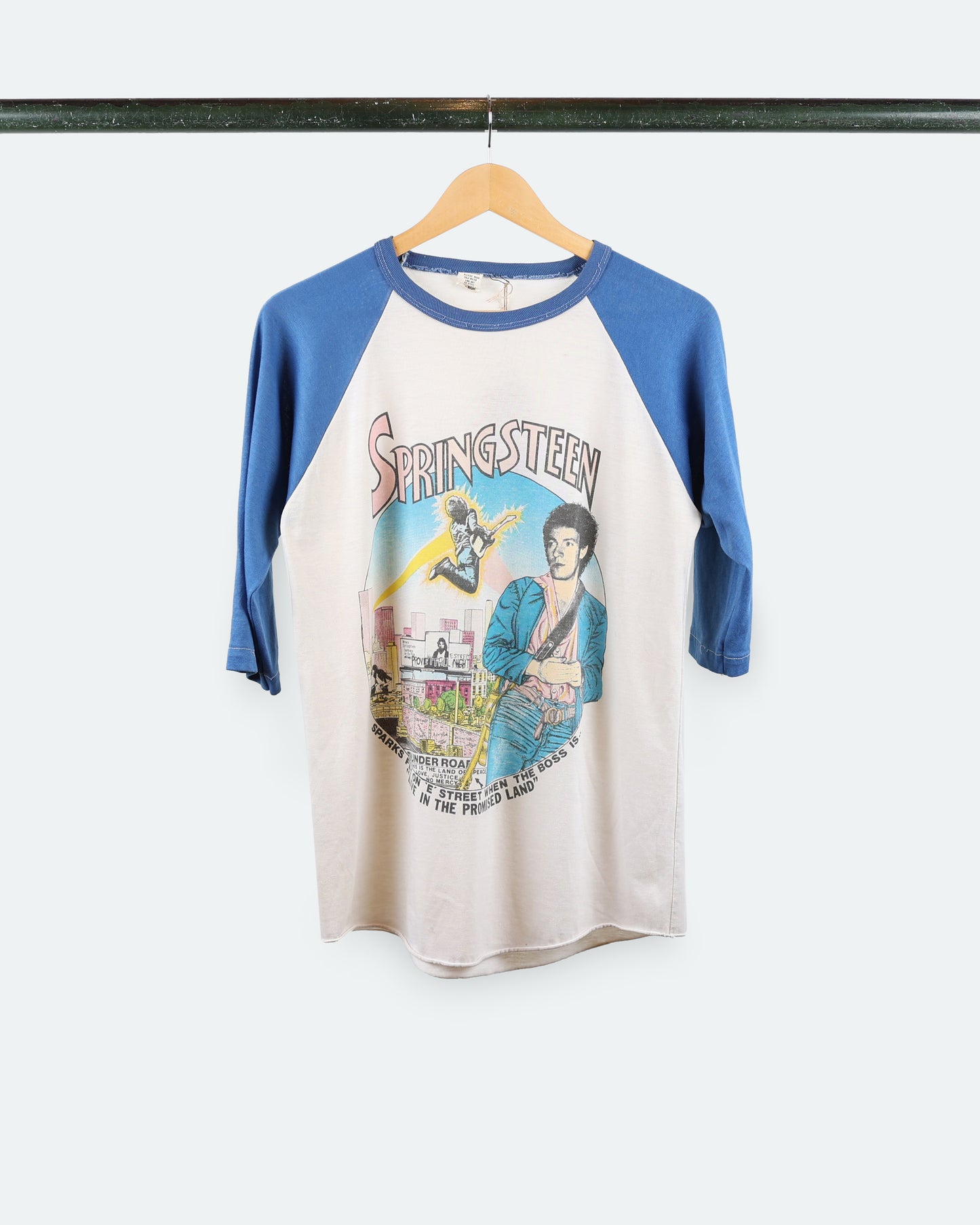 80s Bruce Springsteen Raglan
