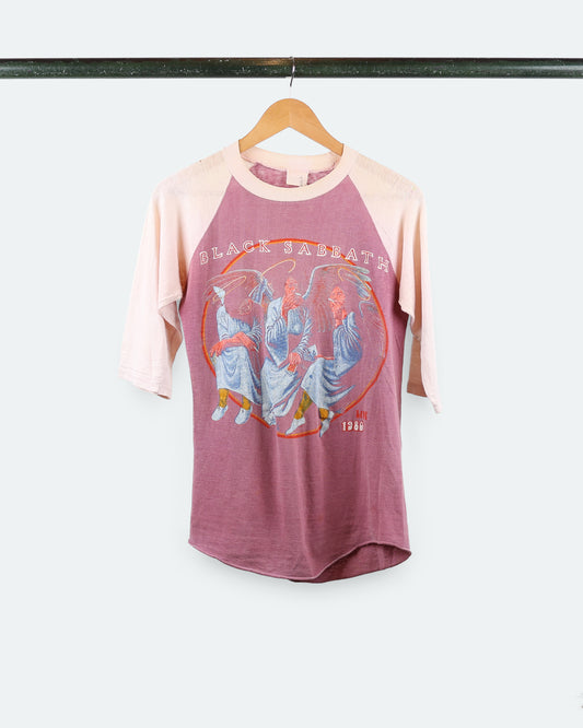 1980 Black Sabbath Tour Raglan
