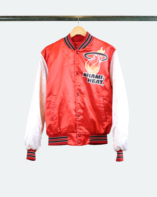 90s Miami Heat Chalk Line Jacket