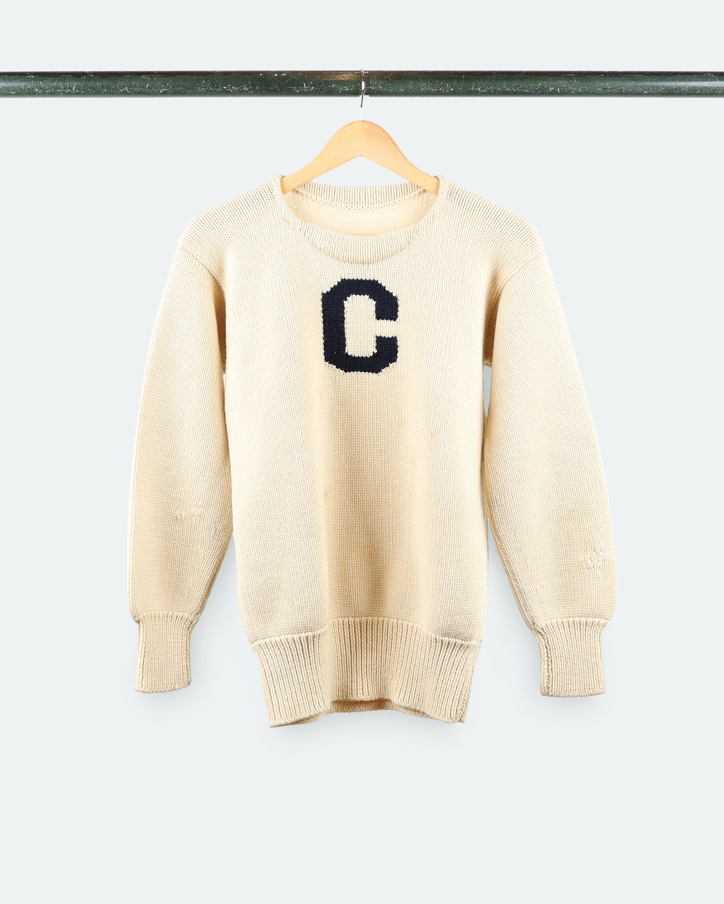 50s WH Brine 'C' Knit Sweater