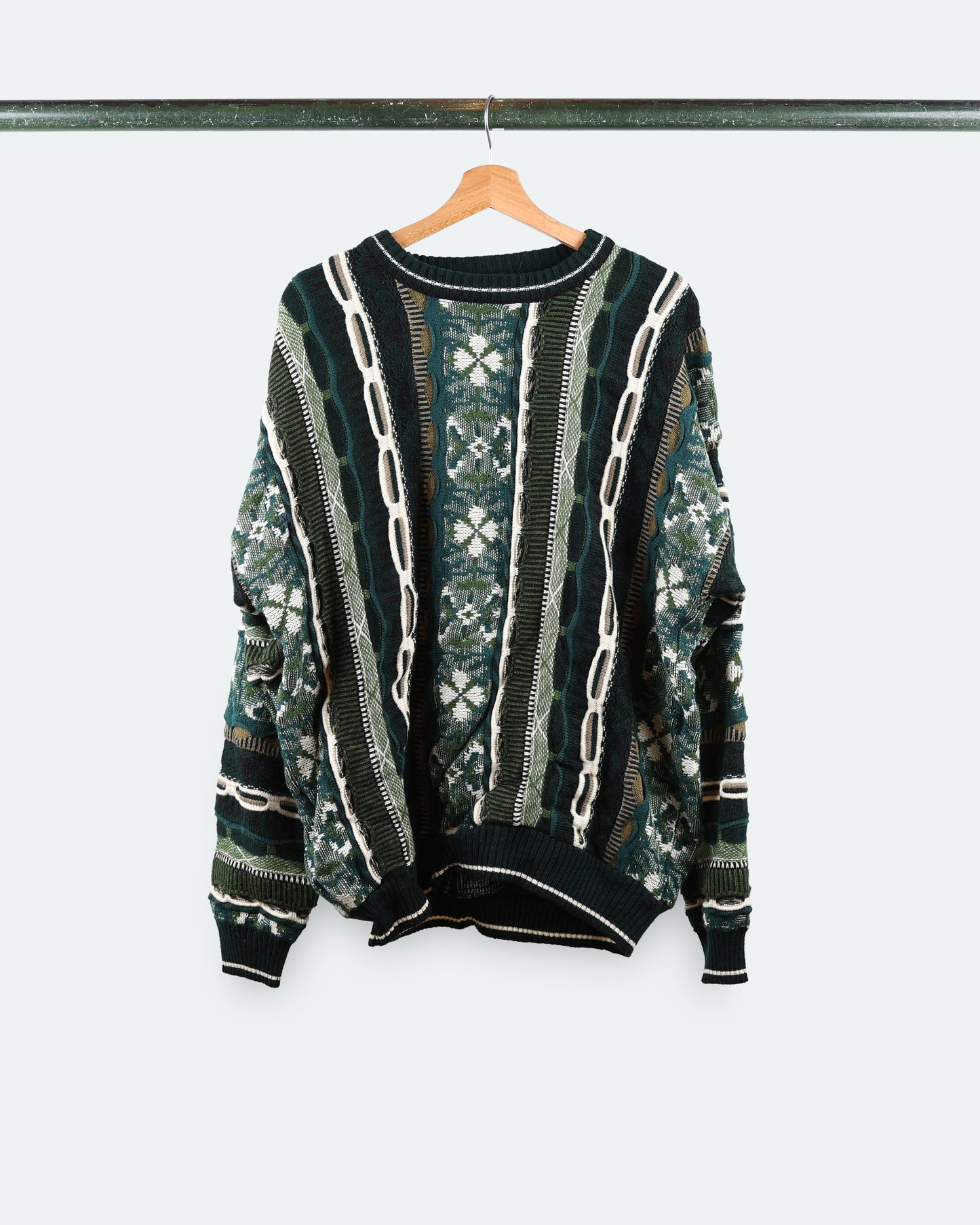 90s Le Tigre Coogi-Style Knit