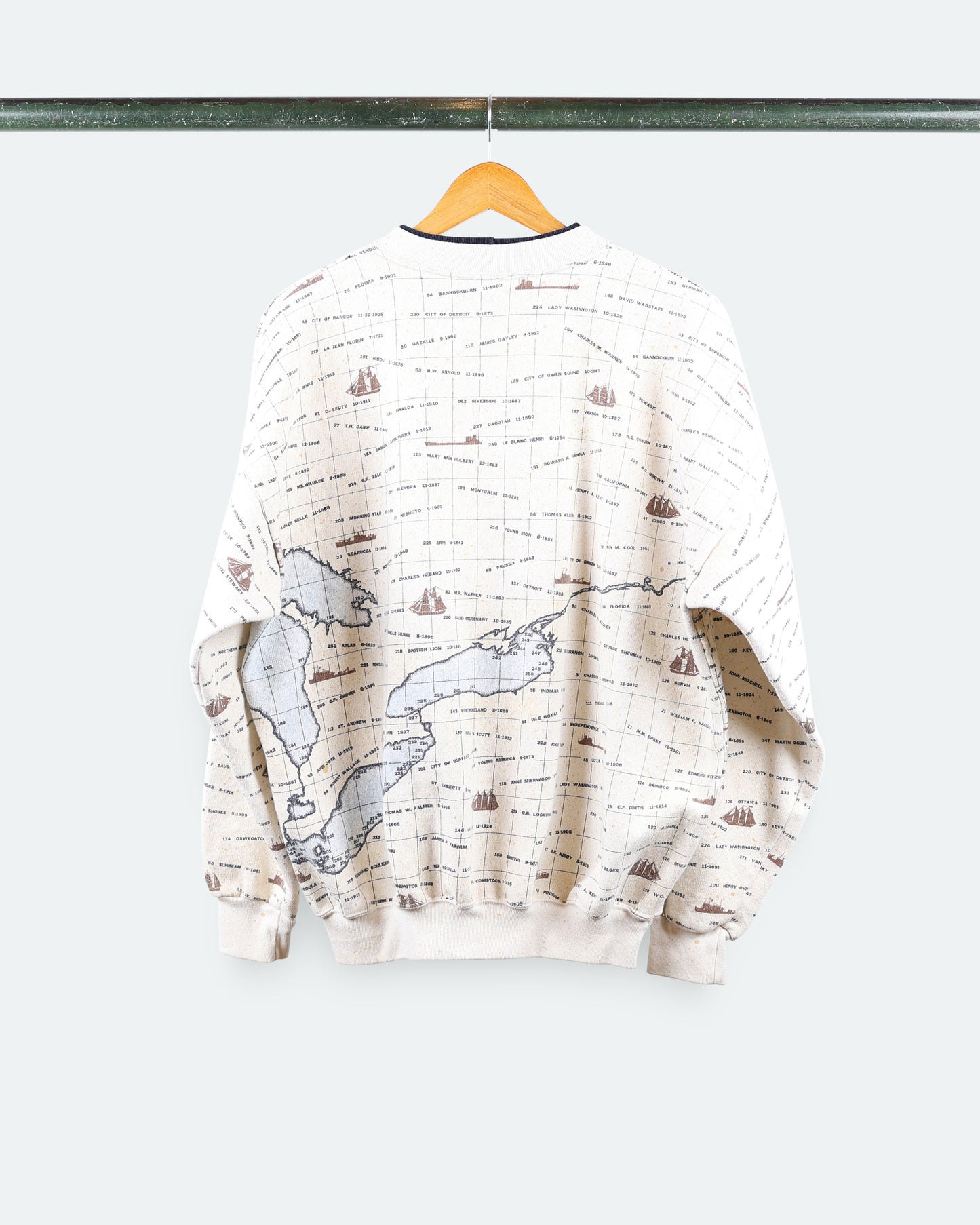 90s Great Lakes AOP Sweatshirt