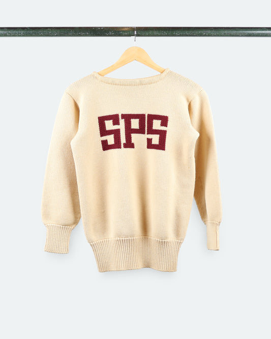 50s 'SPS' Knit Sweater