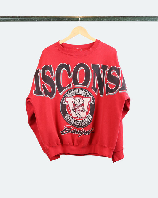 90s Wisconsin Badgers Crewneck