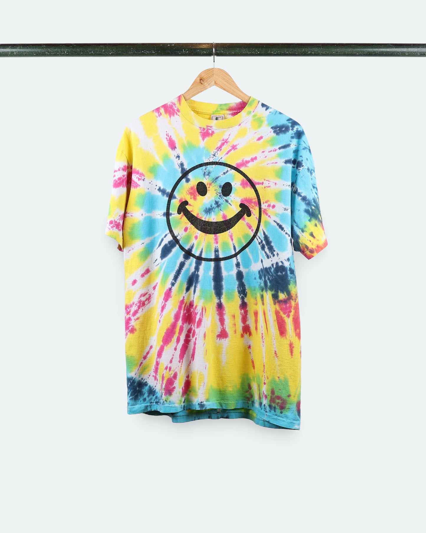 90s Smiley Face Tie-Dye