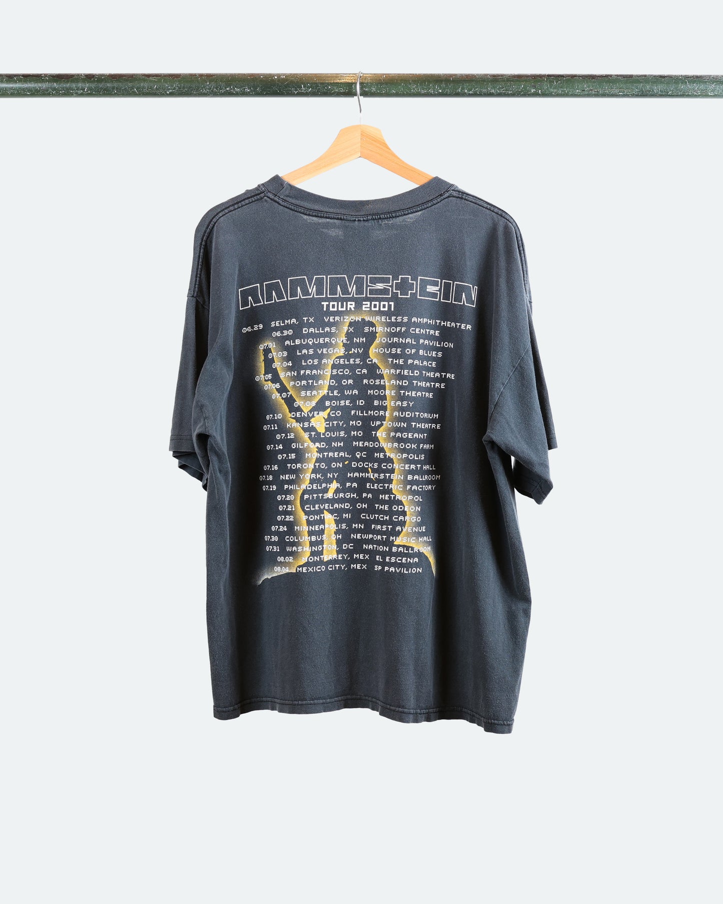 2001 Rammstein Tour Tee