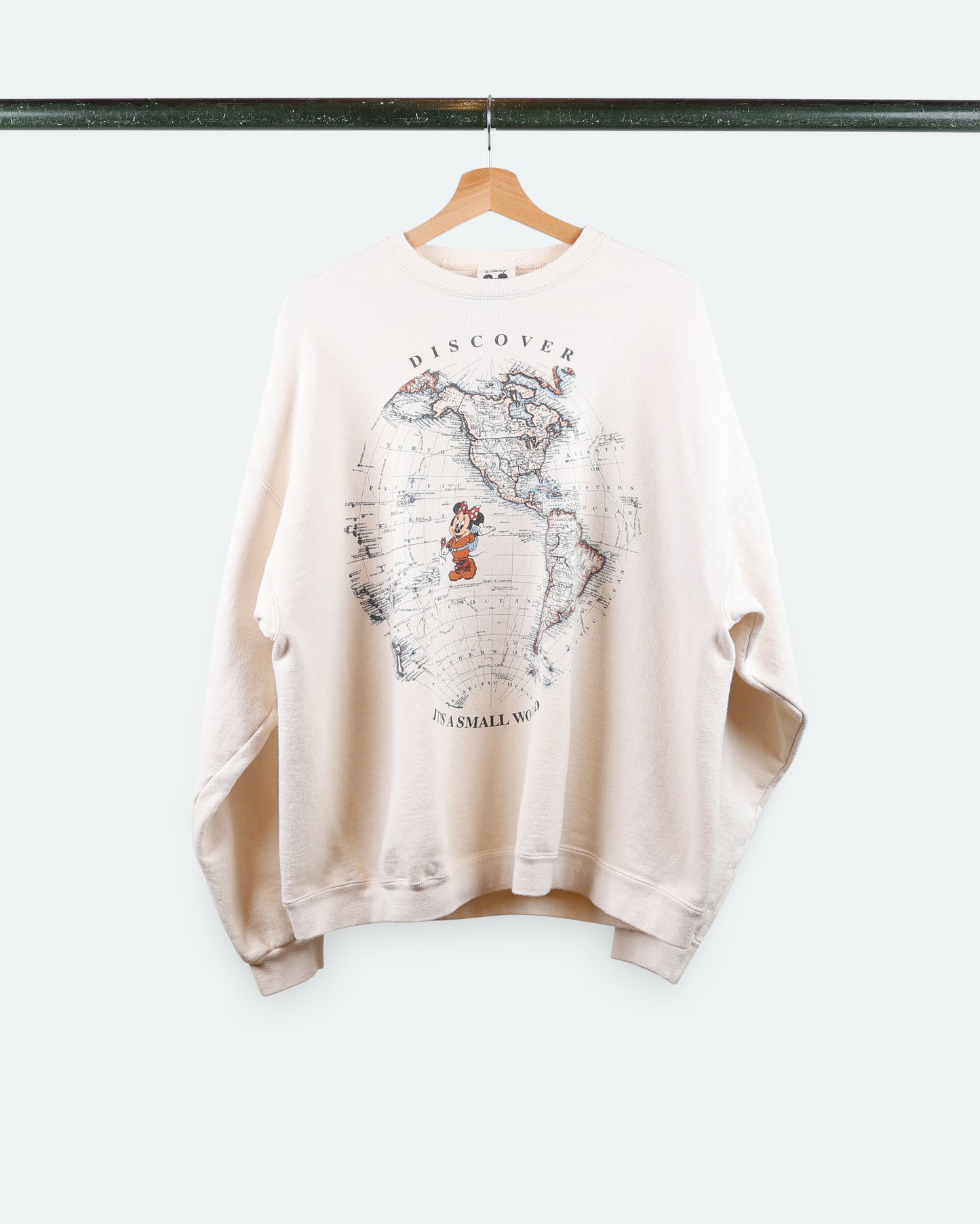 90s Disney Small World Crewneck