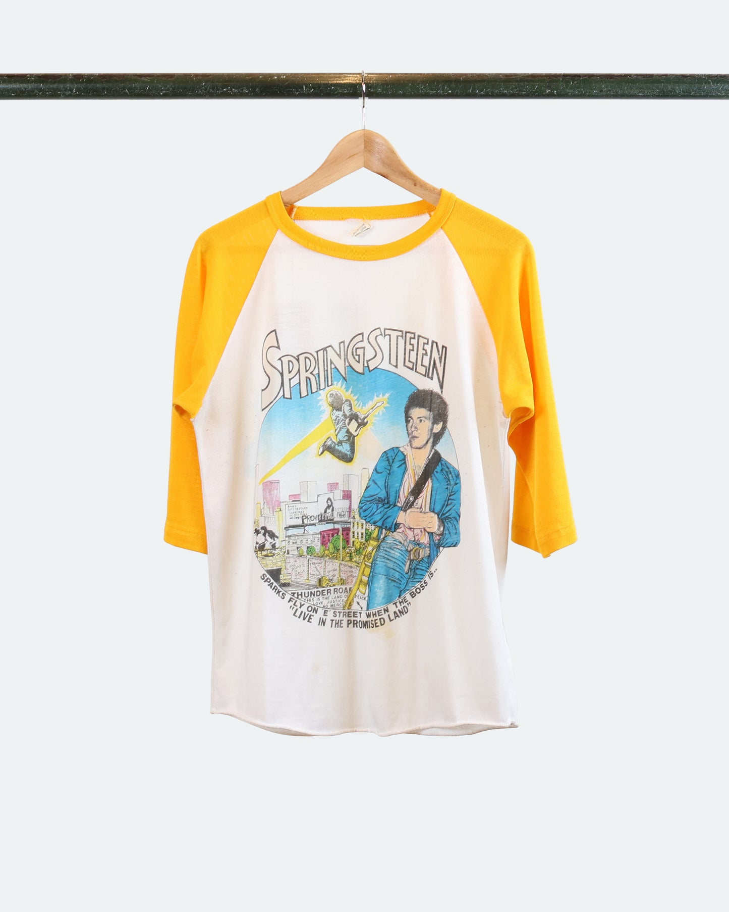 80s Bruce Springsteen Raglan