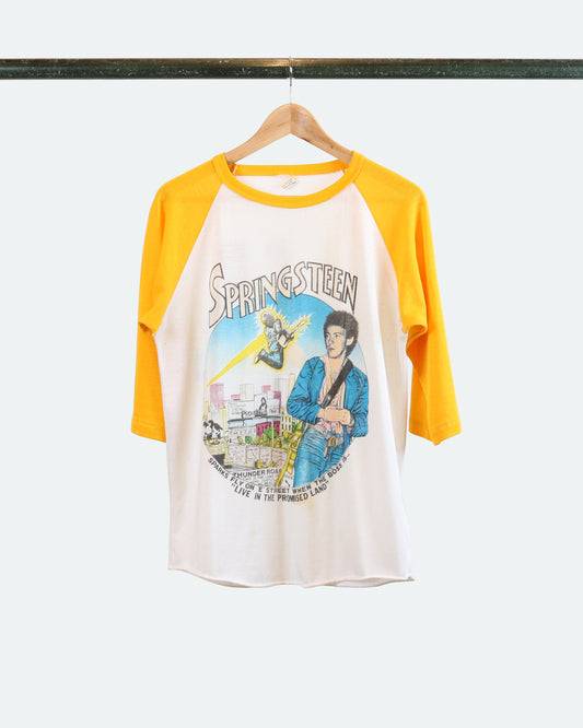 80s Bruce Springsteen Raglan