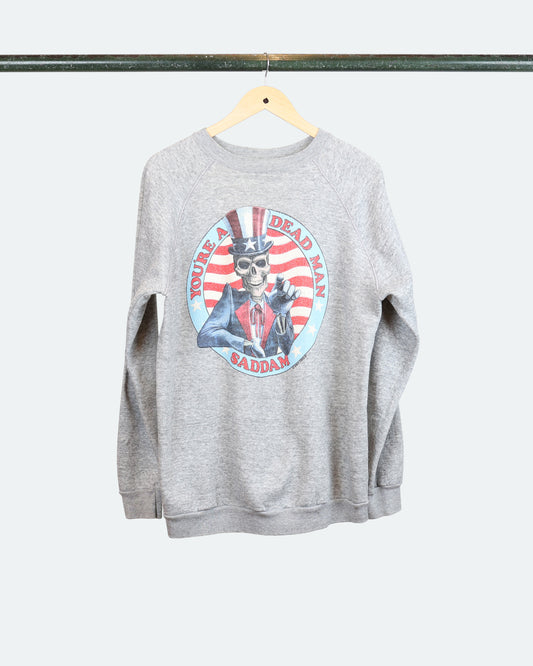 90s 'Dead Man Saddam' Crewneck