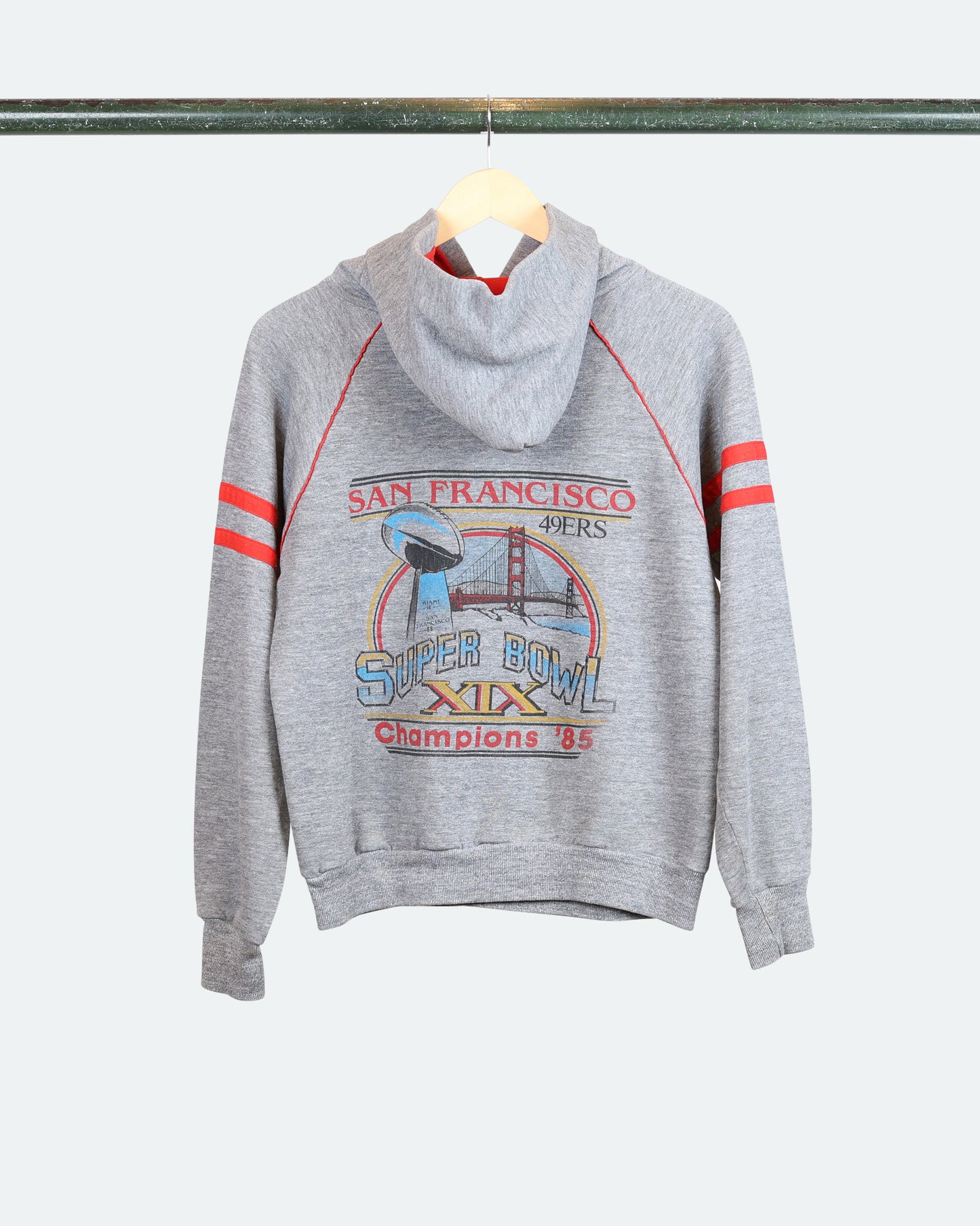 1985 49ers Super Bowl Hoodie