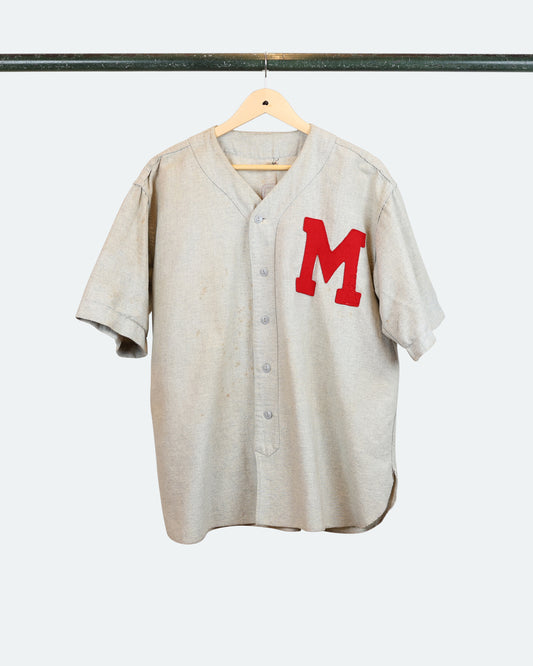 60s 'M' Baseball Jersey #17