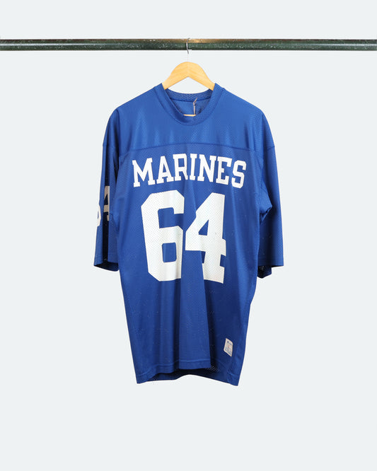 80s Marines #64 Football Jersey