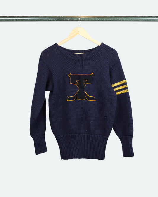60s Hockey Varsity Sweater