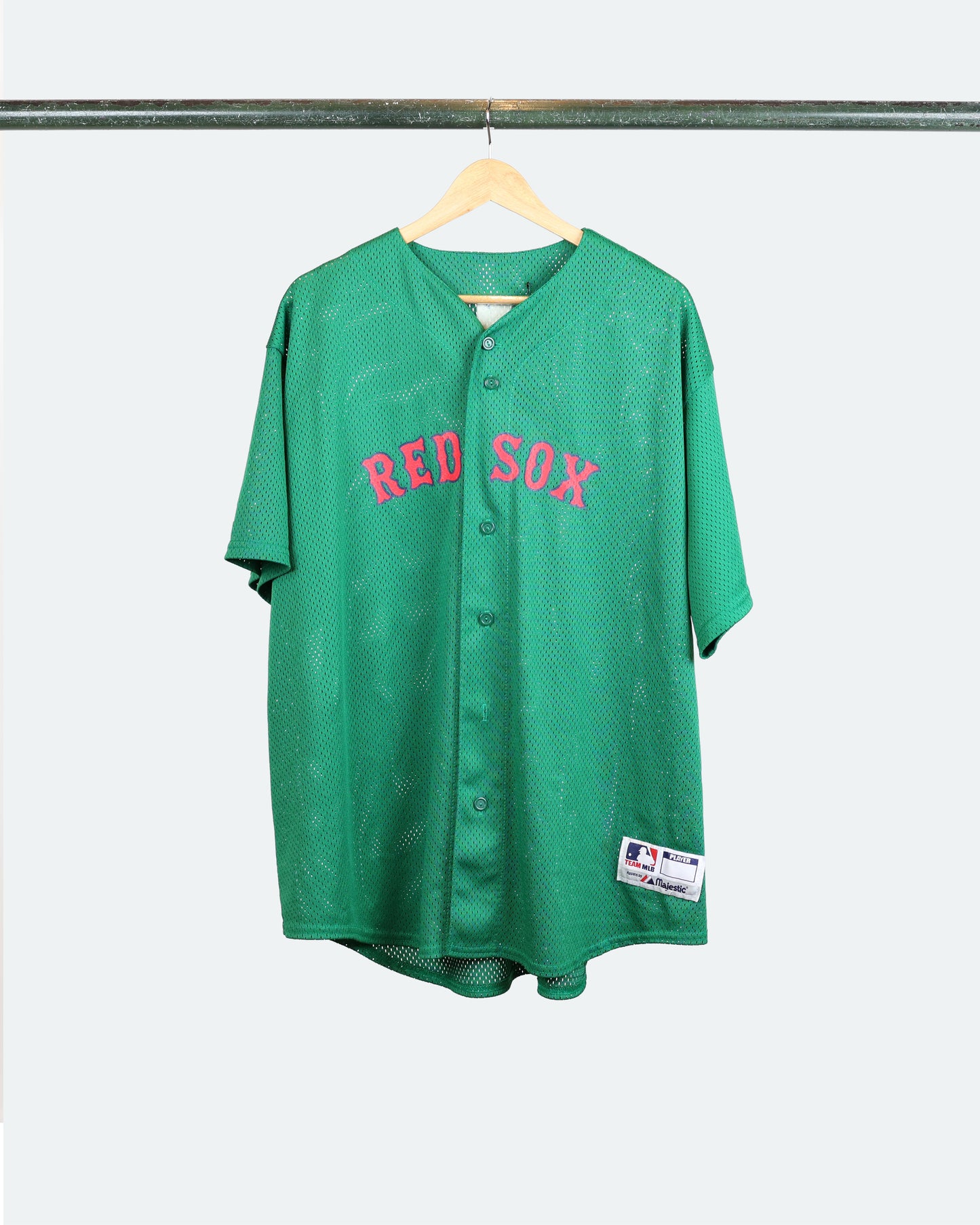 90s Red Sox Green Jersey