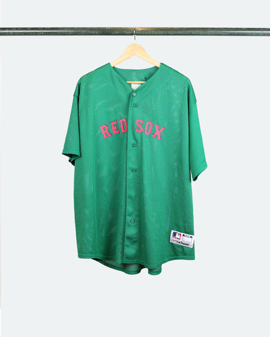90s Red Sox Green Jersey