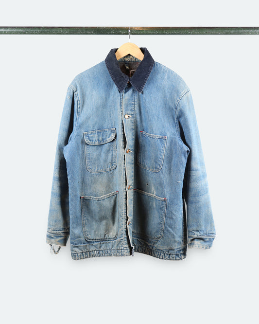 Vtg Wrangler Blue Bell Chore Coat