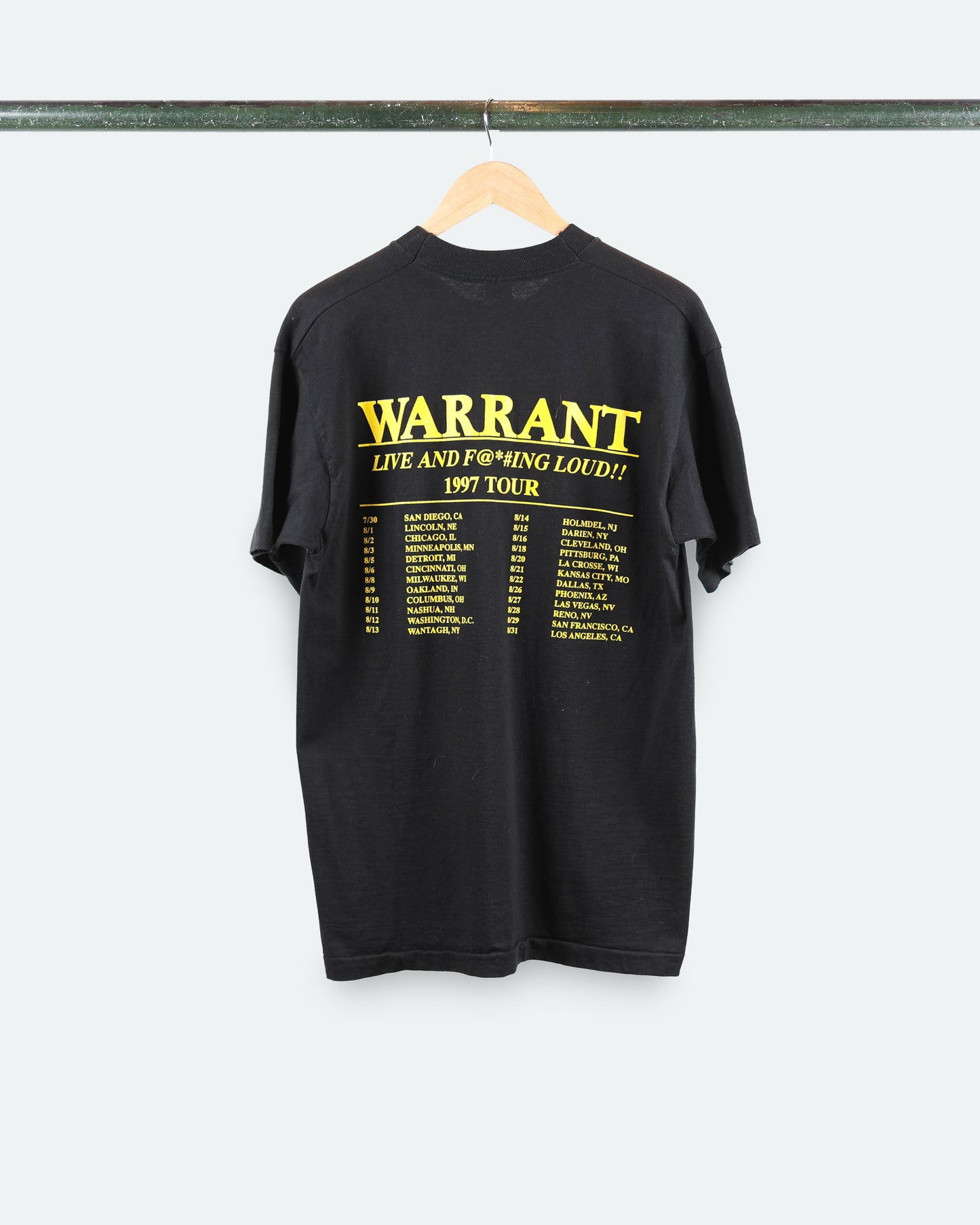 1997 Warrant Tour Tee