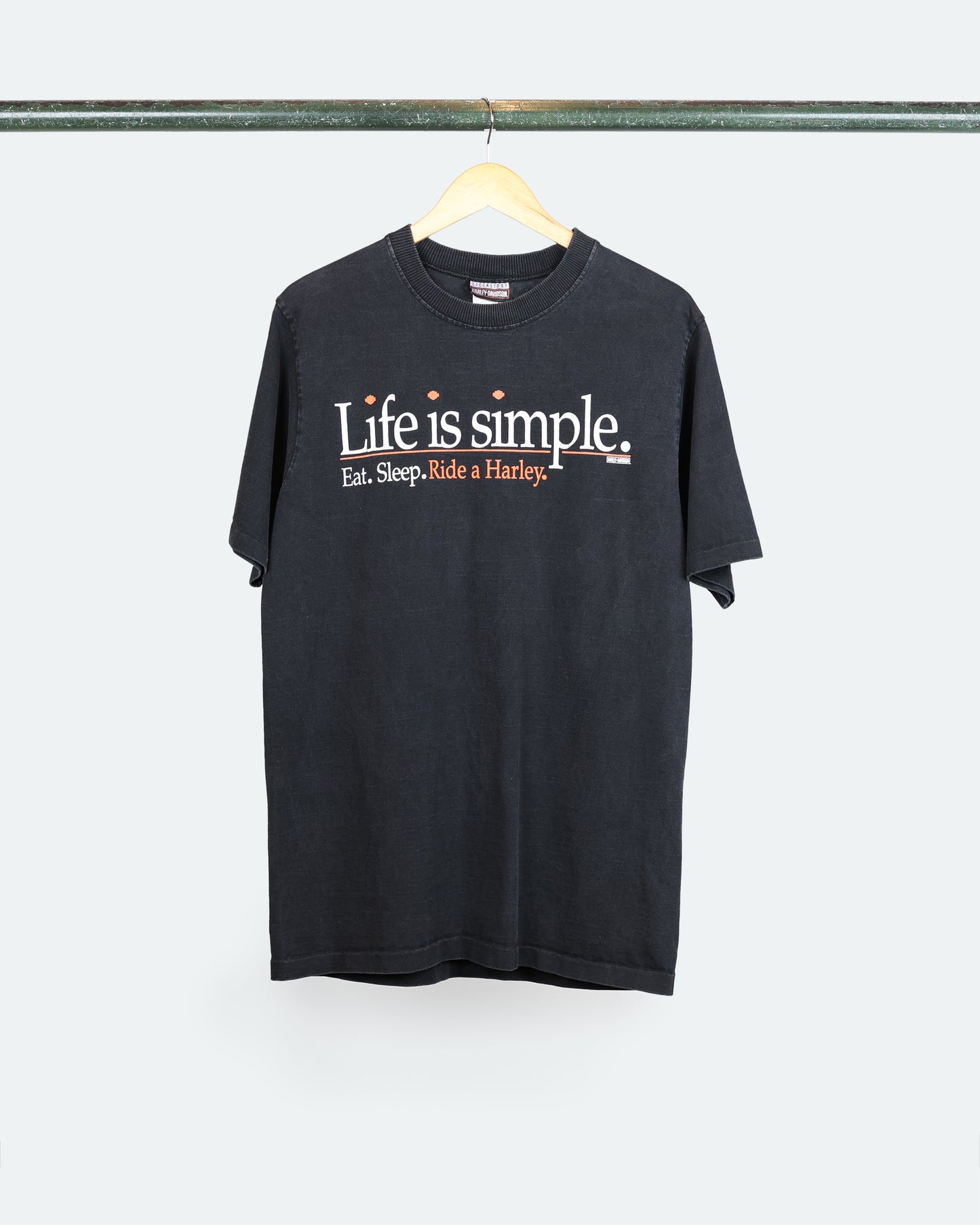 90s Harley Davidson 'Life is Simple'