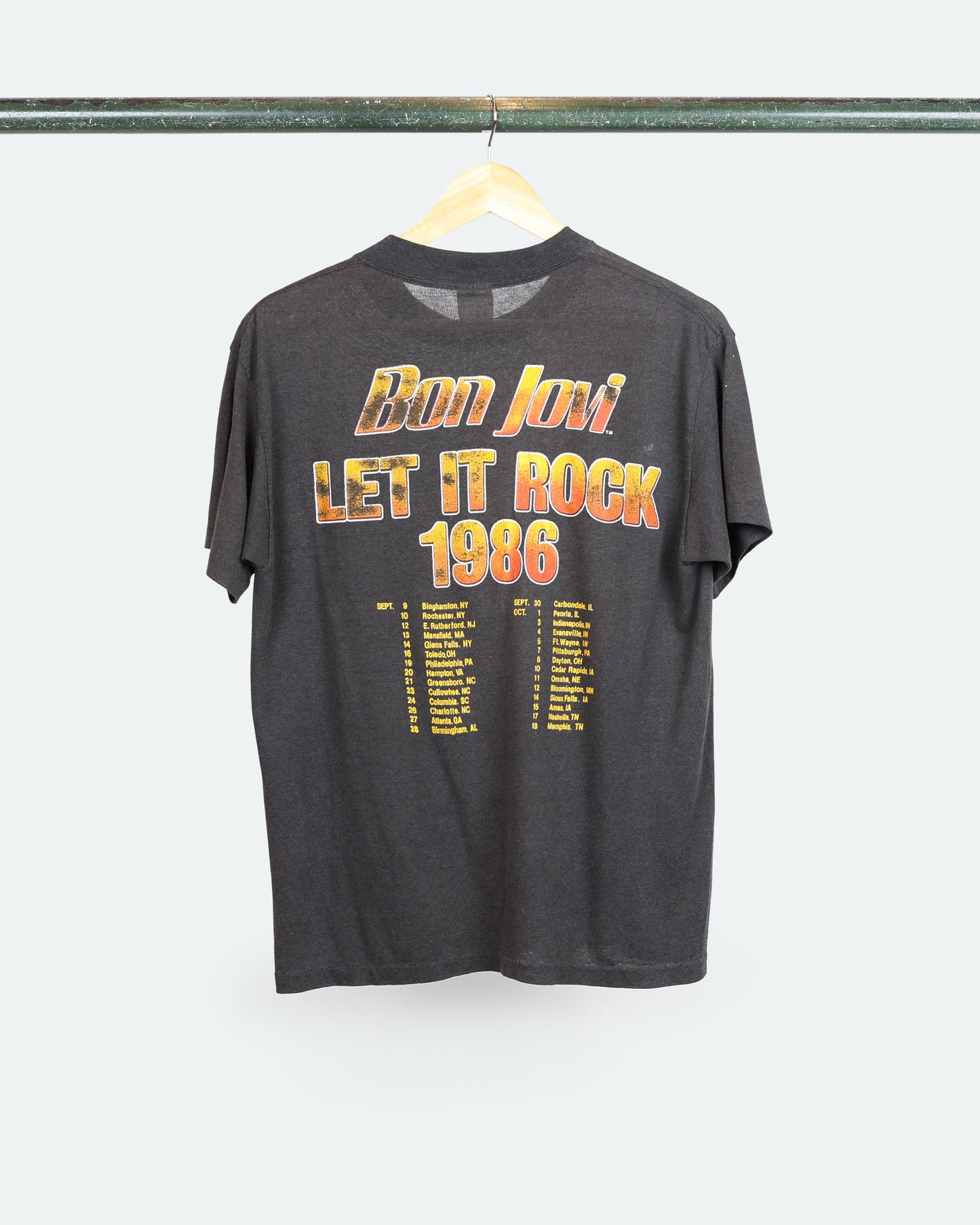 1986 Bon Jovi 'Let It Rock' Tour