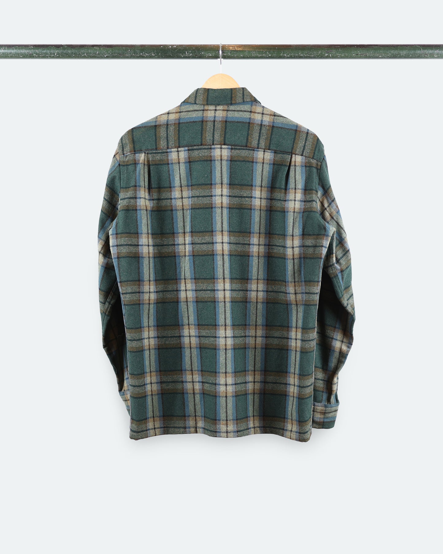 Vtg Irving Bozeman Wool Flannel