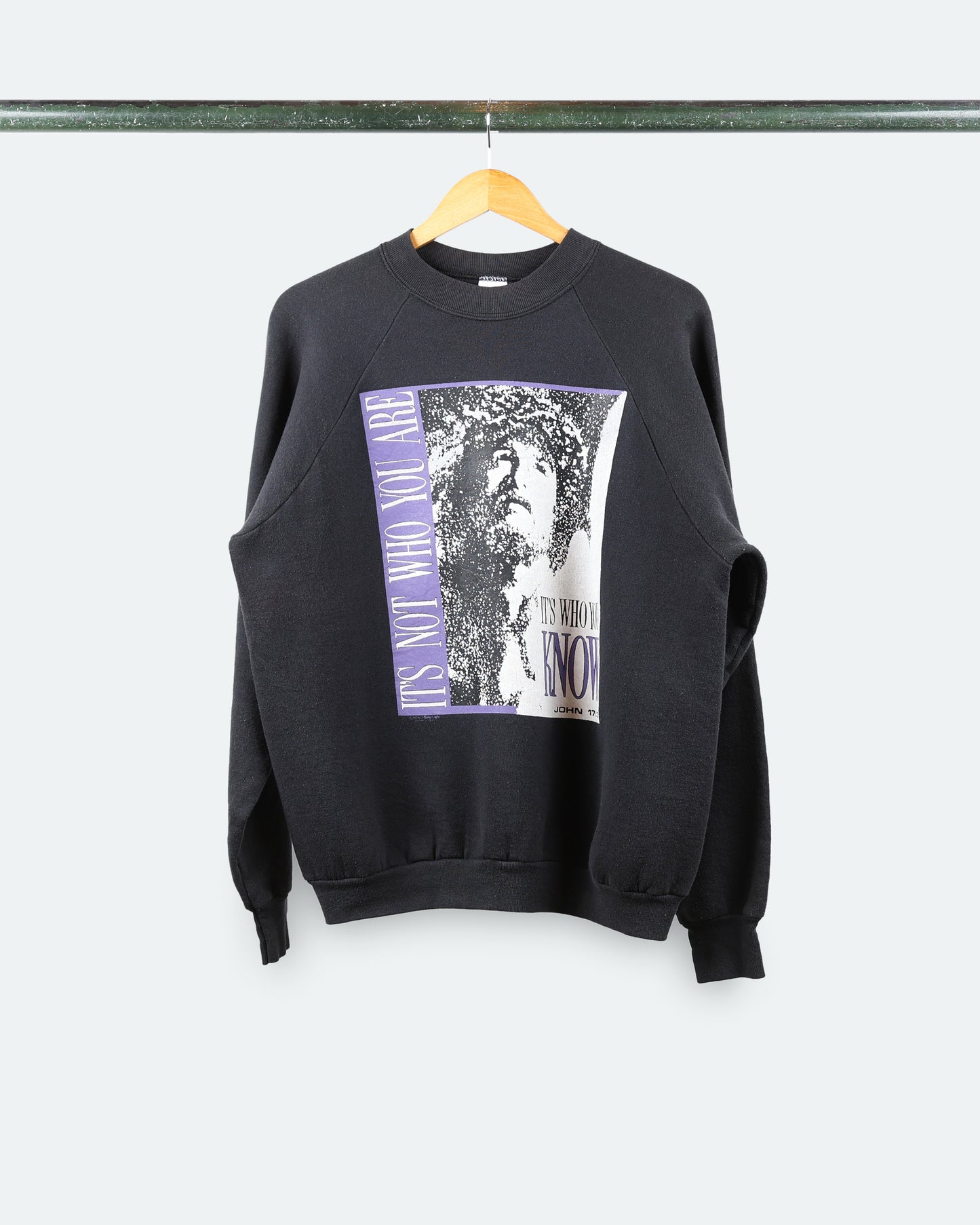 90s John 17:3 Crewneck